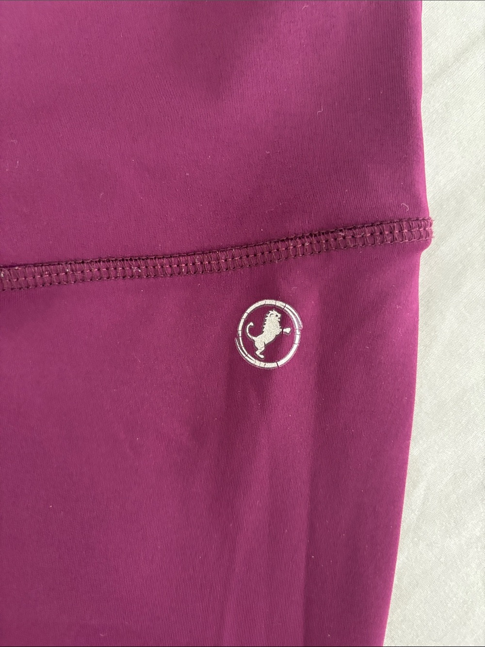 ABS2B Fitness Apparel High-Rise Leggings - Plum - Picture 2 of 4